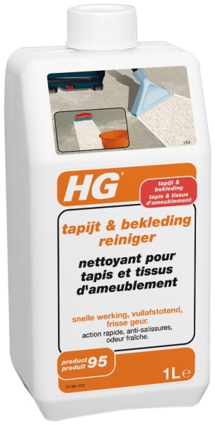 HG tapijt- en bekledingreiniger 1 liter